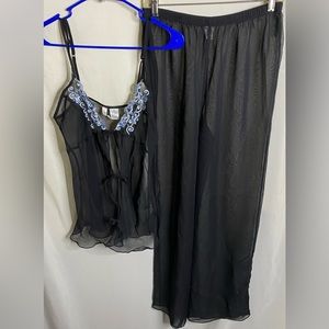 Twiggy sheer lingerie set